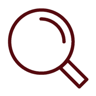 Magnifying glass icon